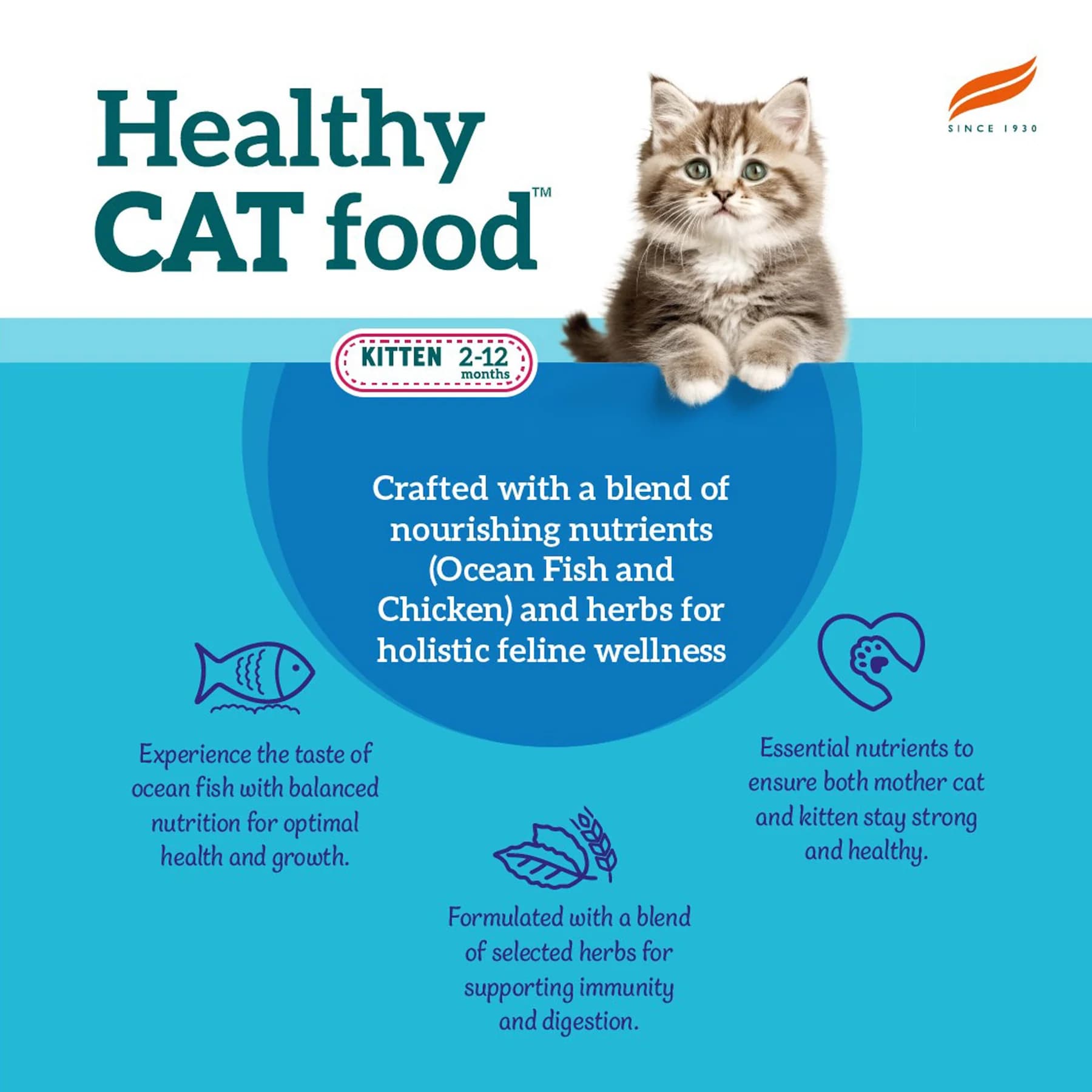 Himalaya Healthy Cat Food Kitten – Ocean Fish & Chicken view 4