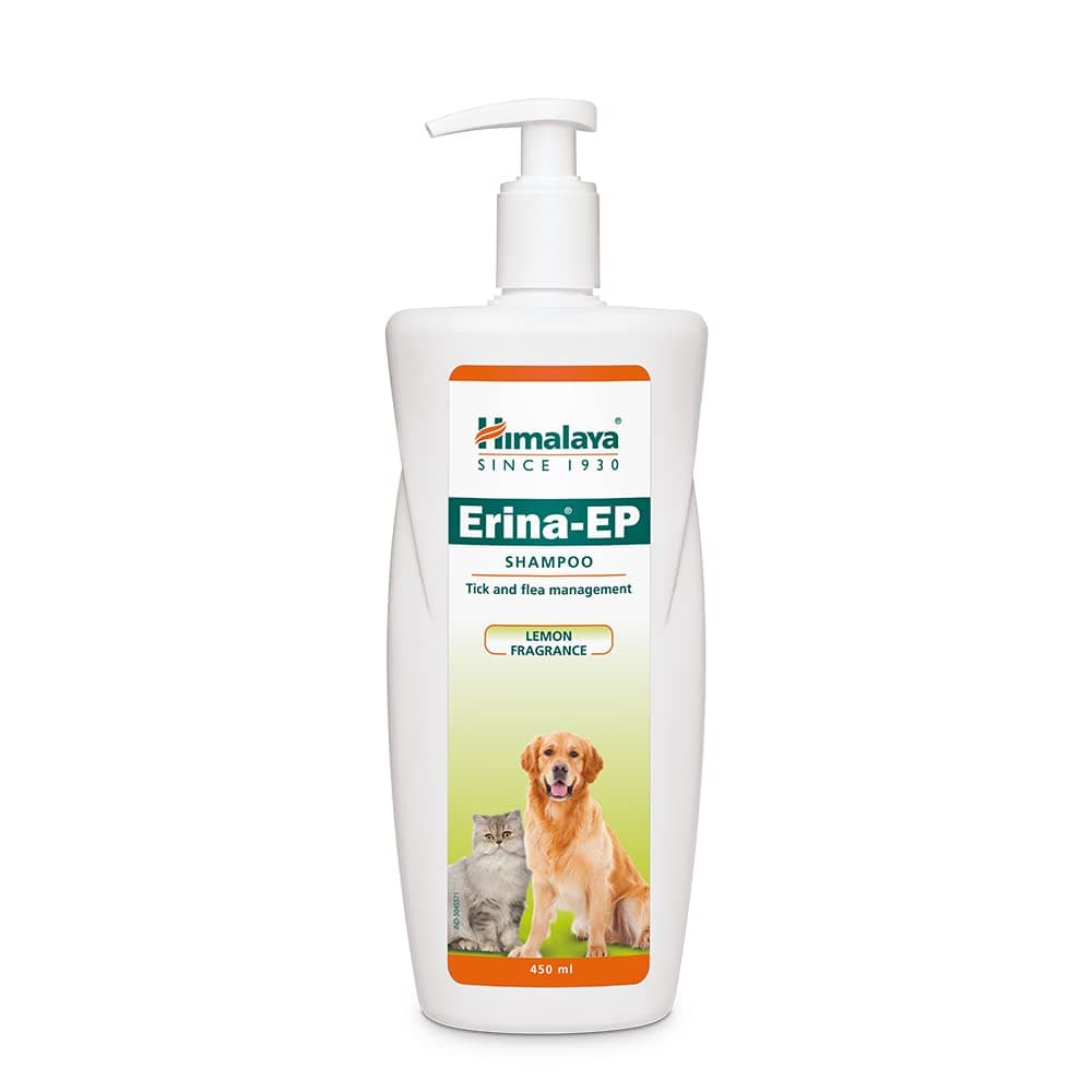 Himalaya Erina-EP Tick & Flea Management Pet Shampoo, 450 ml