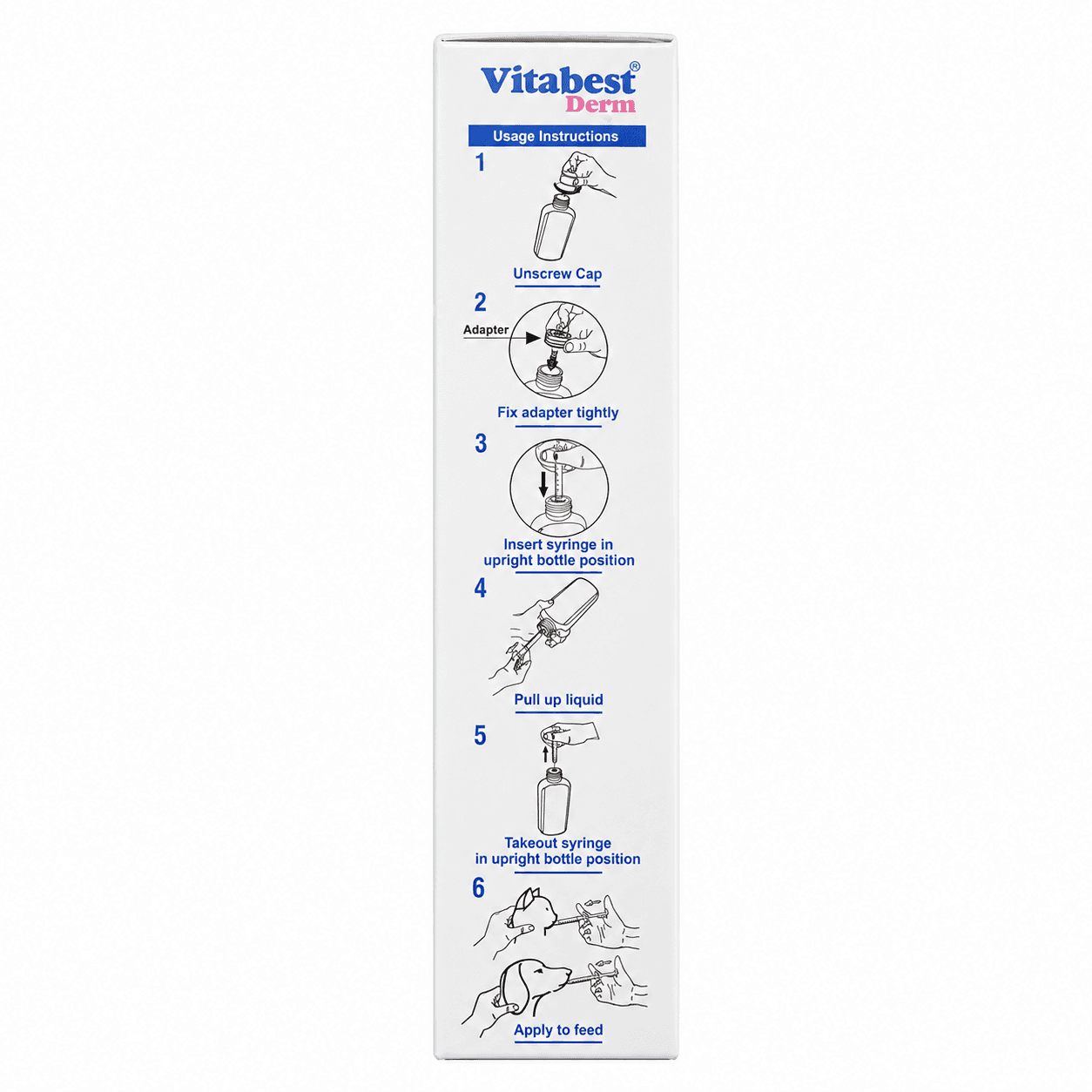 Virbac Vitabest Derm Omega 6 & Omega 3 Skin & Coat Supplement for Dogs & Cats – 250 ml view 4