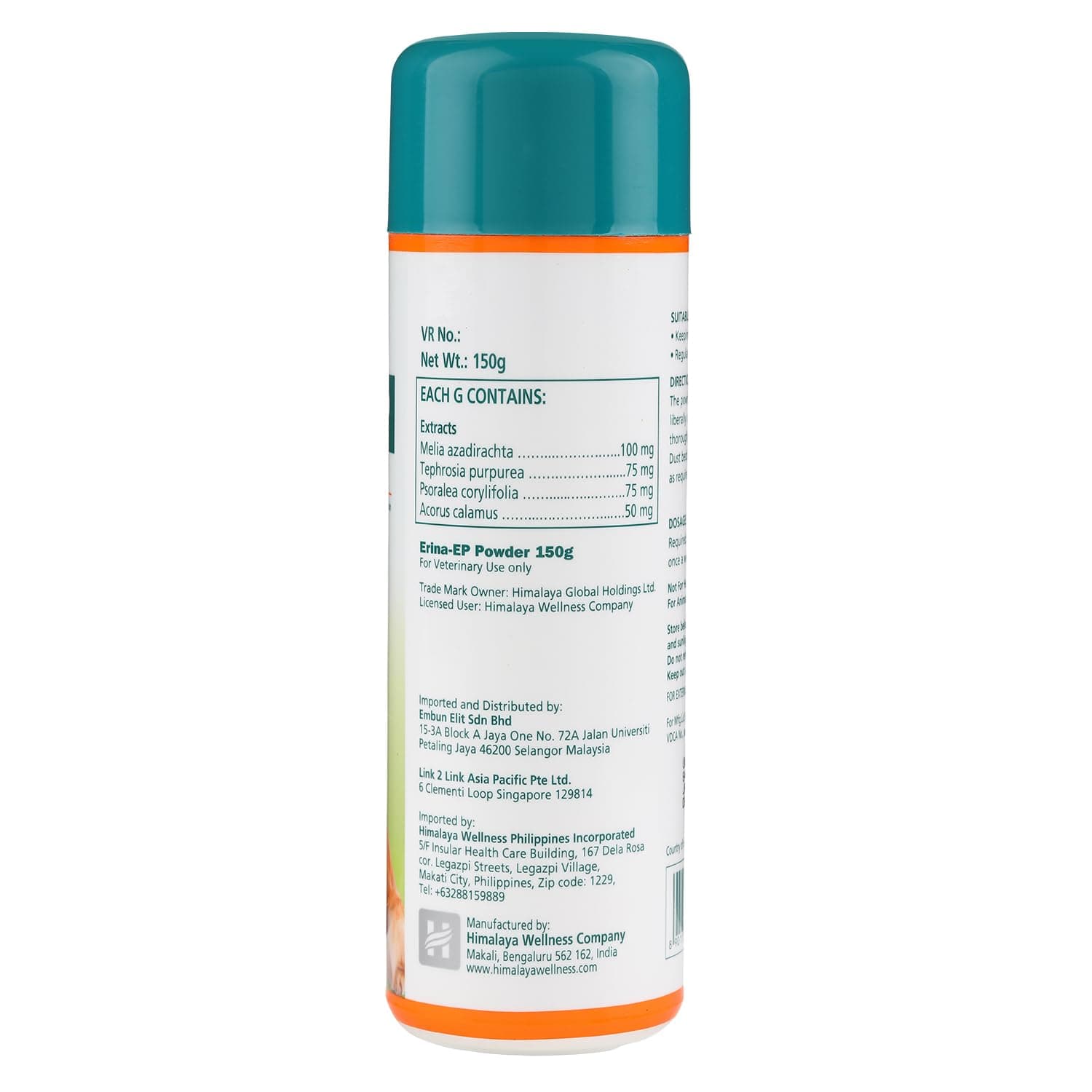 Himalaya Erina-EP Tick, Flea & Lice Control Powder for Pets view 2