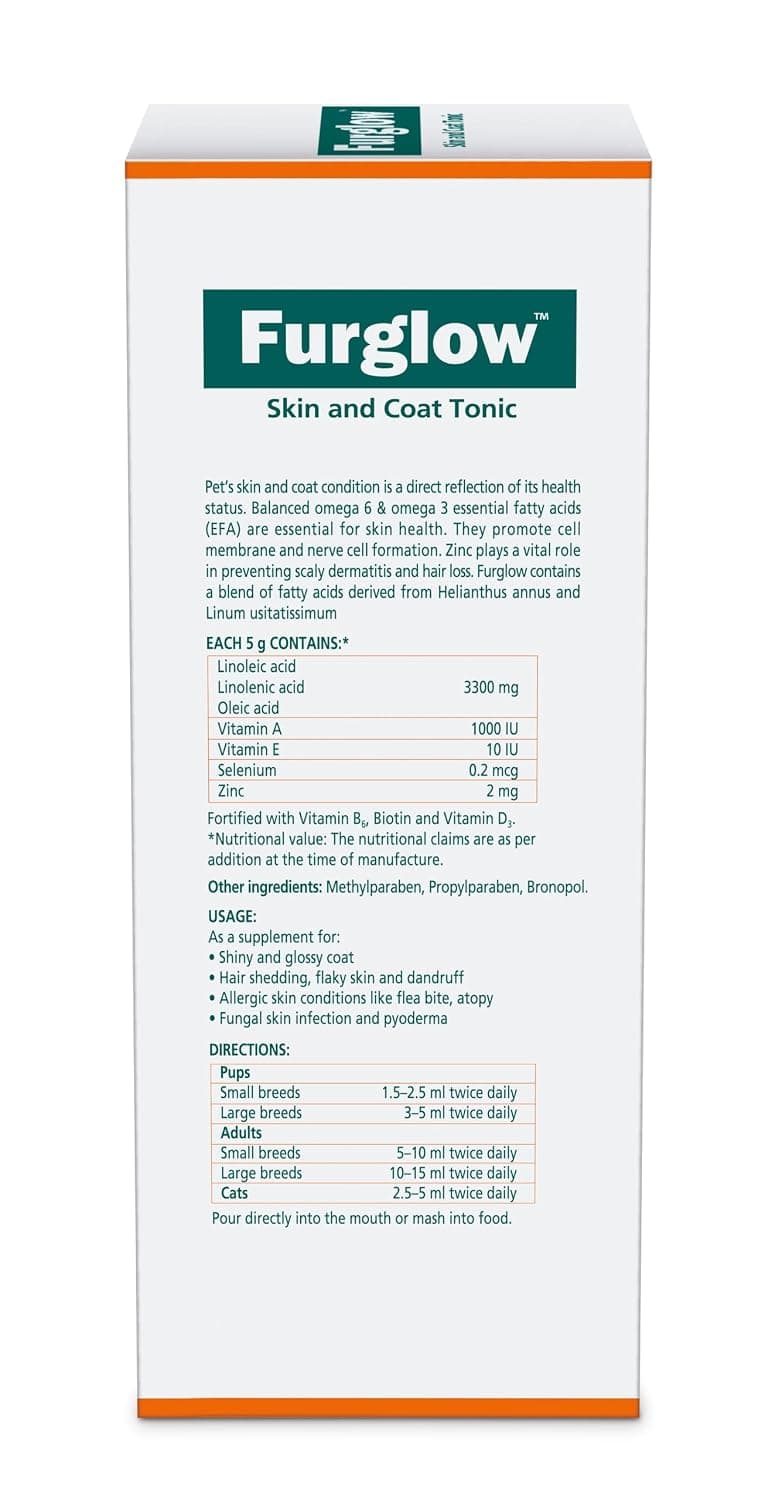 Himalaya Furglow Skin & Coat Tonic for Dogs & Cats view 3