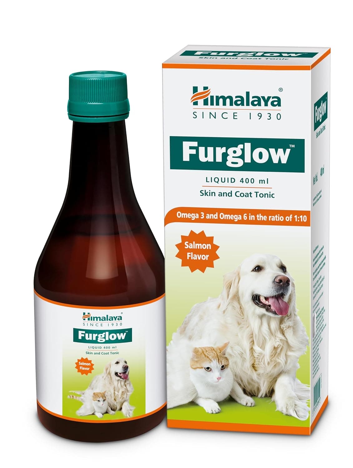 Himalaya Furglow Skin & Coat Tonic for Dogs & Cats, 450 ml