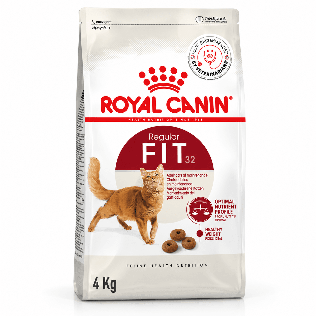 Royal Canin Fit 32 Adult Dry Cat Food, 4kg