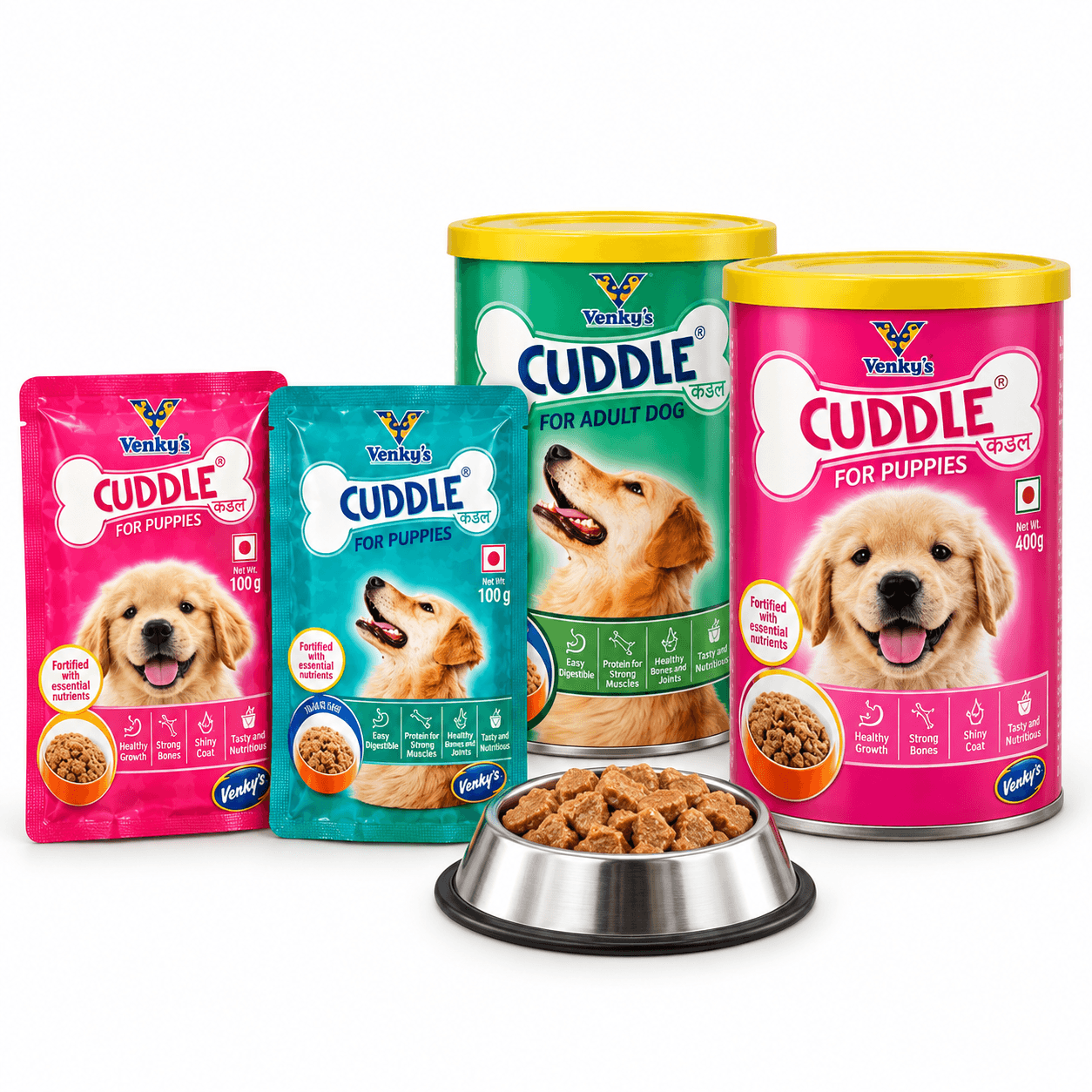 Venworld Cuddle Rich in Chicken Puppy Wet Dog Food view 4