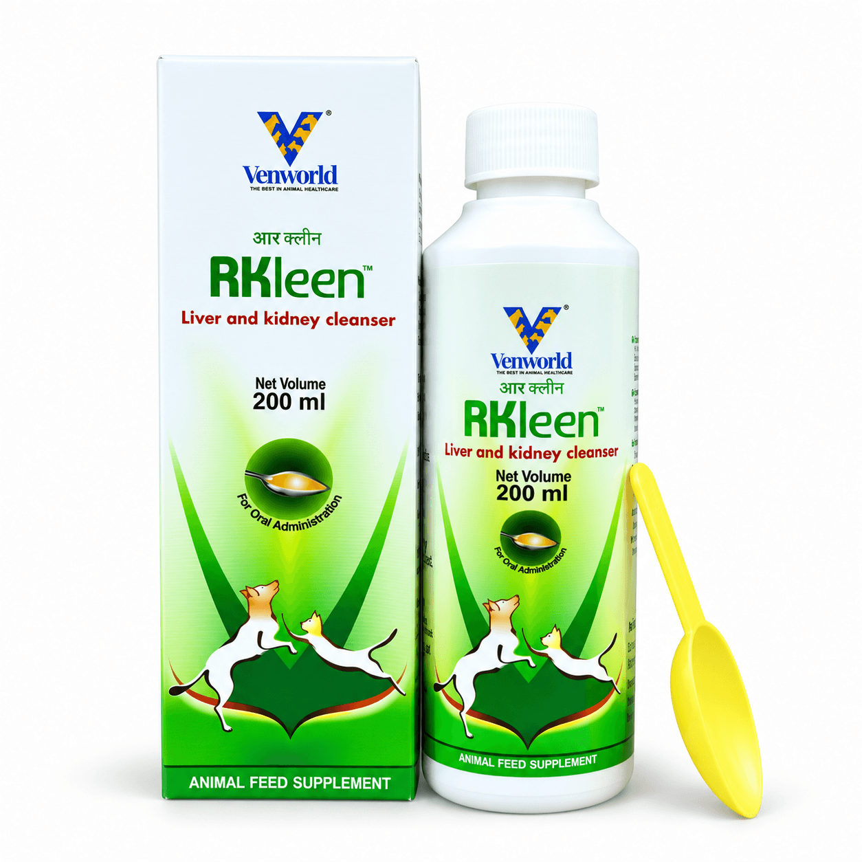 Venworld RKleen Liver & Kidney Cleanser Supplement for Dogs & Cats 200 ml view 2