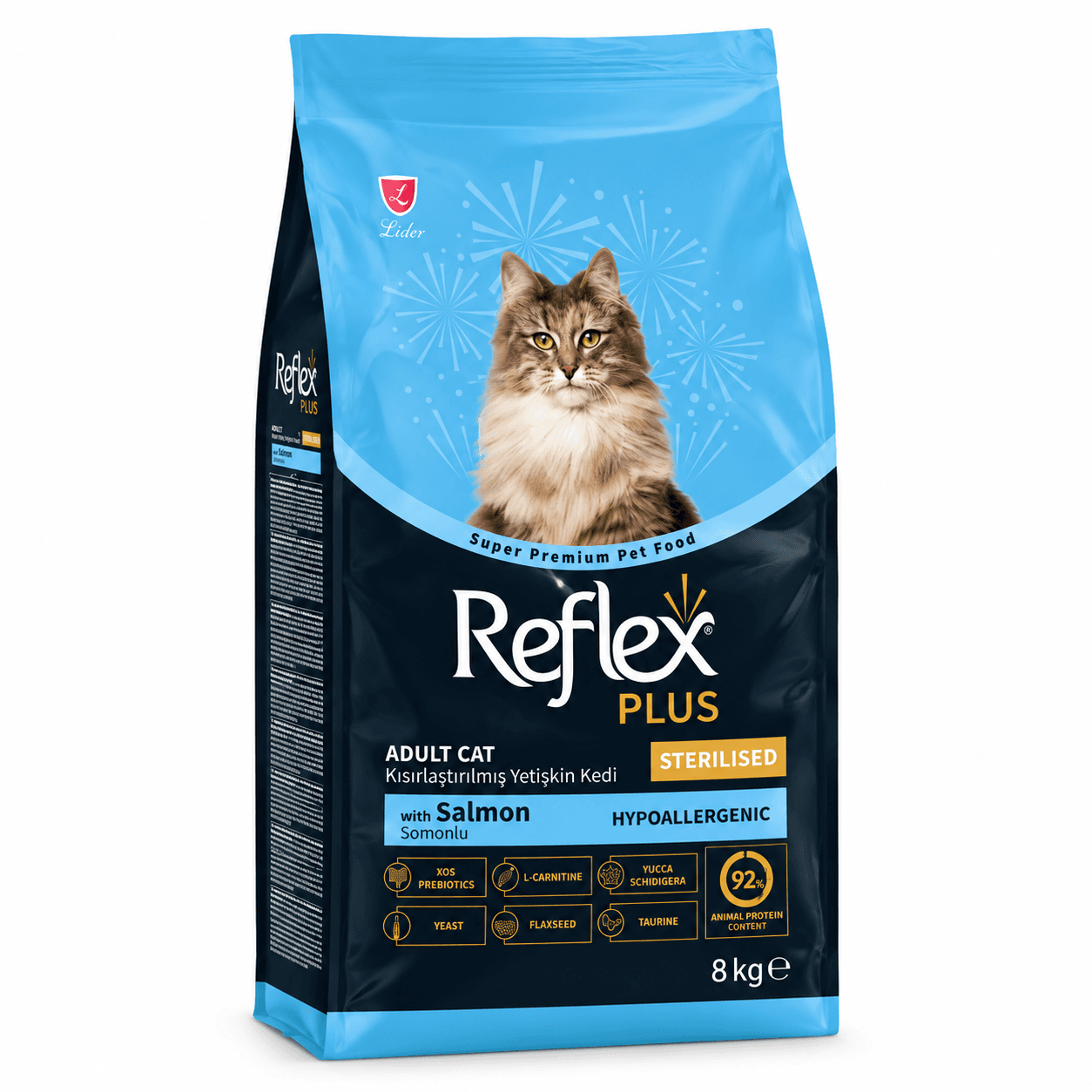 Reflex Plus Sterilised Adult Cat Food with Salmon