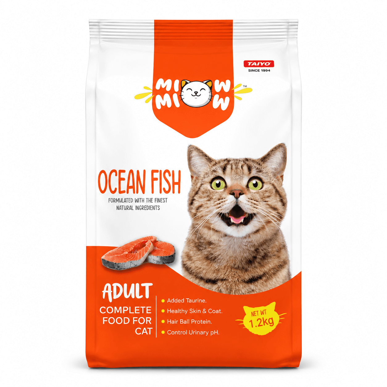 Miow Miow Adult Ocean Fish Dry Cat Food