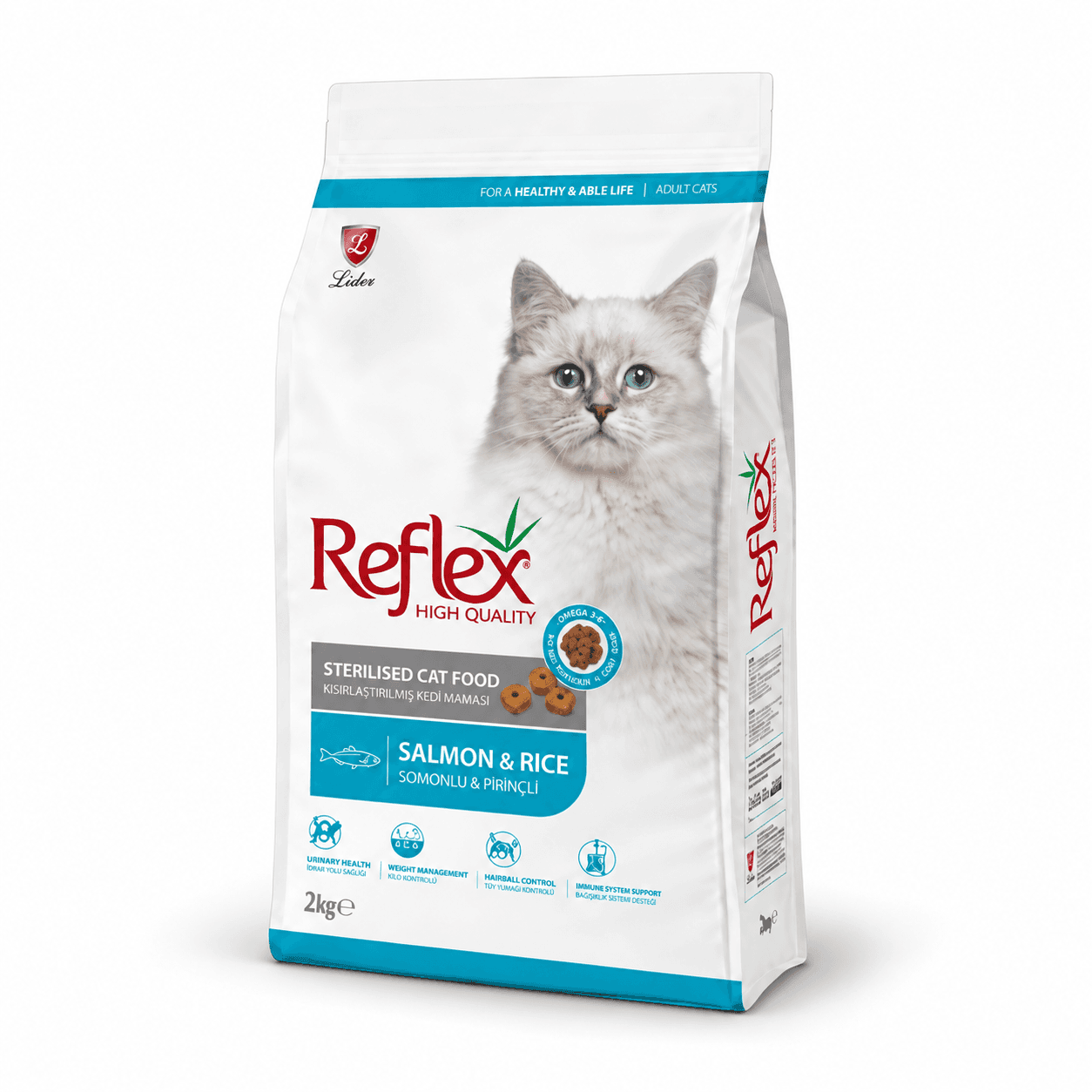 Reflex Sterilised Adult Cat Food with Salmon & Rice
