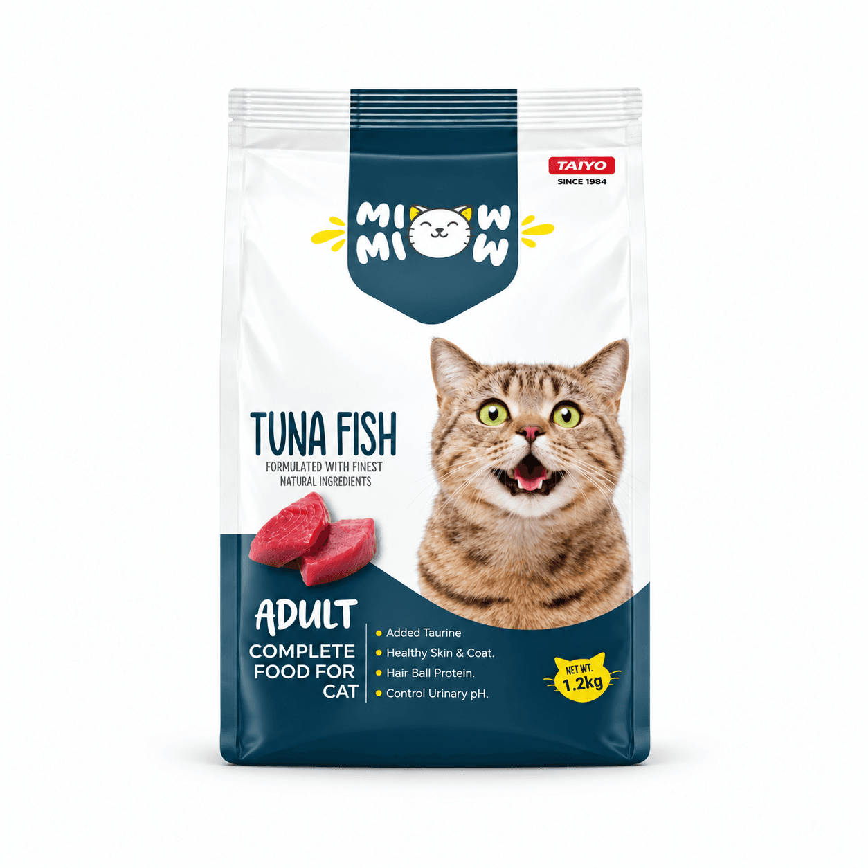 Miow Miow Adult Tuna Fish Dry Cat Food
