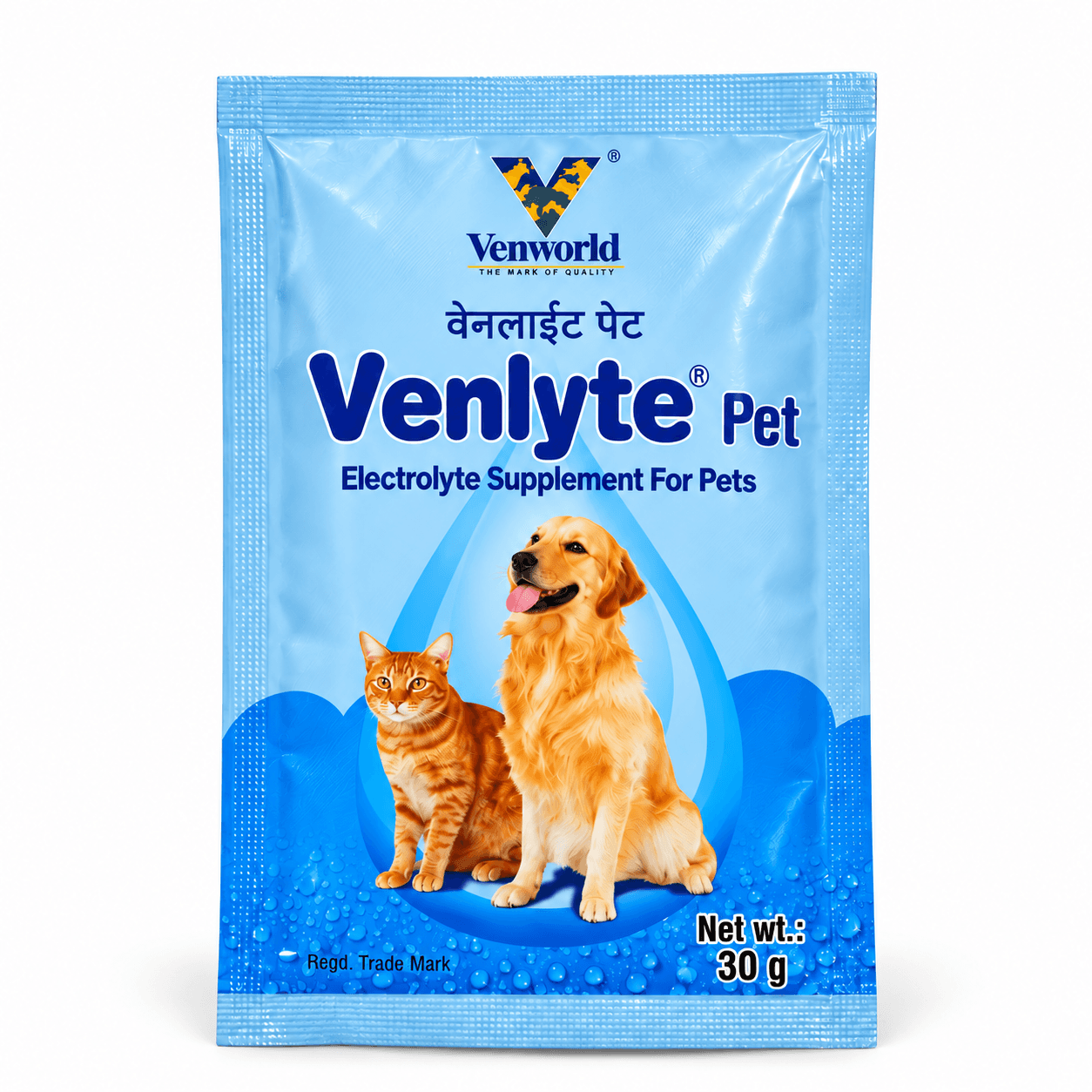 Venky’s (Venworld) Venlyte Pet Electrolyte Supplement for Dogs & Cats