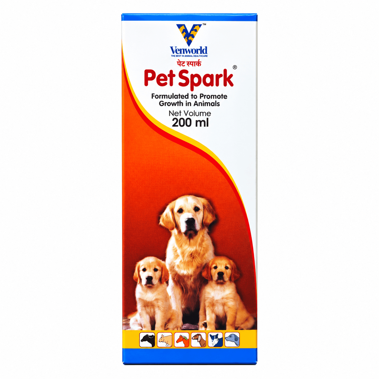 Venworld Pet Spark Multivitamin & Amino Acid Supplement 200 ml
