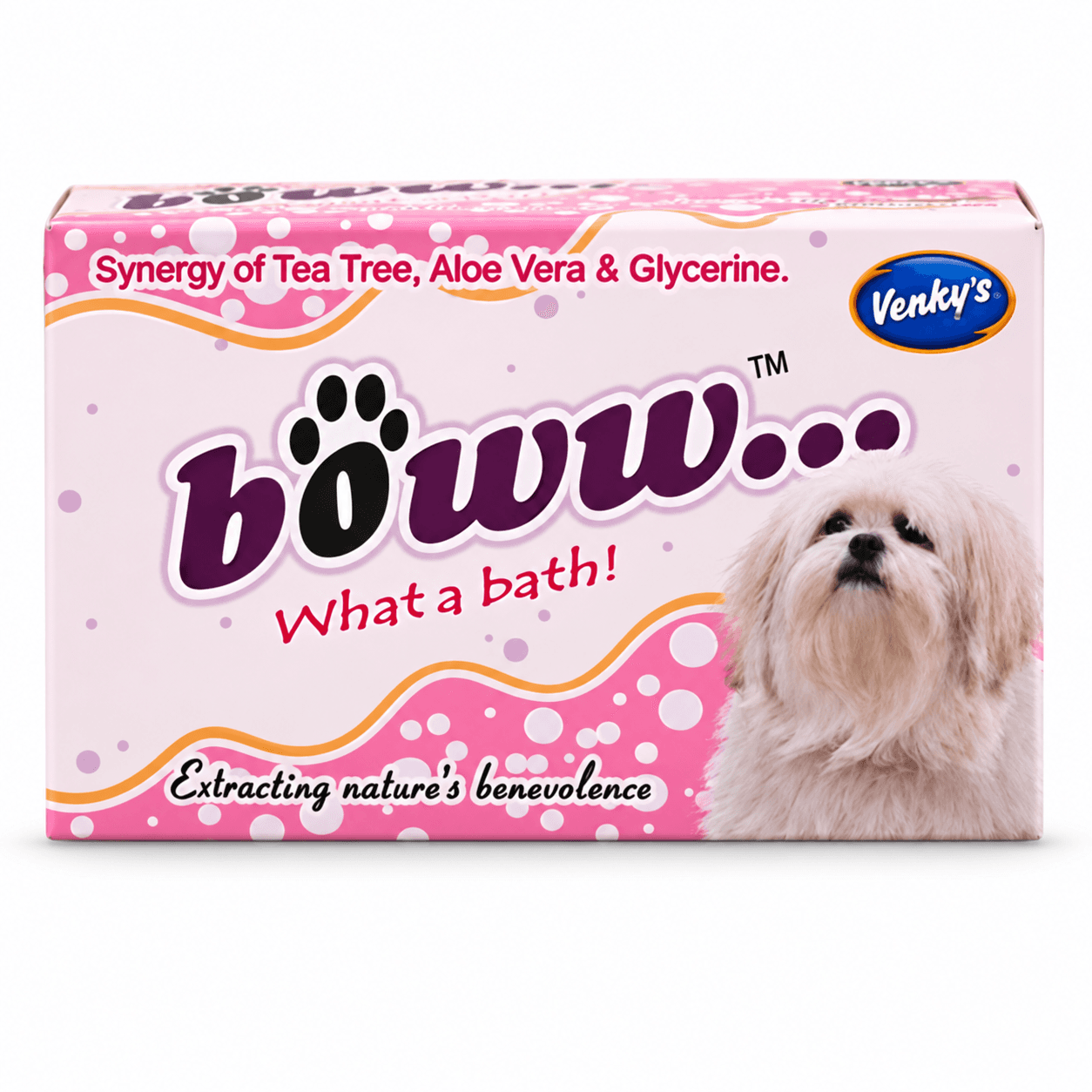 Venky’s ( Venworld ) Boww Tea Tree, Aloe Vera & Glycerine Pet Soap 75 g