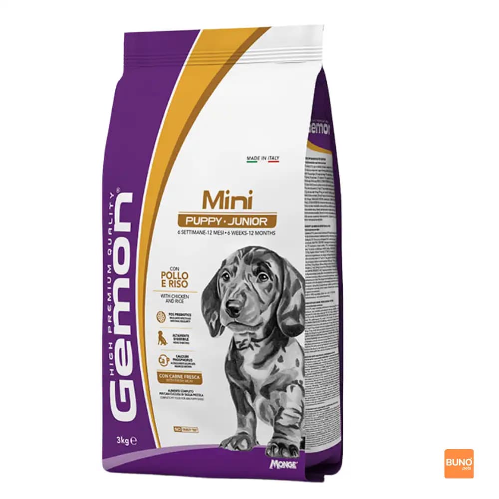 Gemon Puppy Dog Food 1kg 3kg 20kg | High Protein Growth Formula | Complete Balanced Nutrition Dry Kibble Nepal
