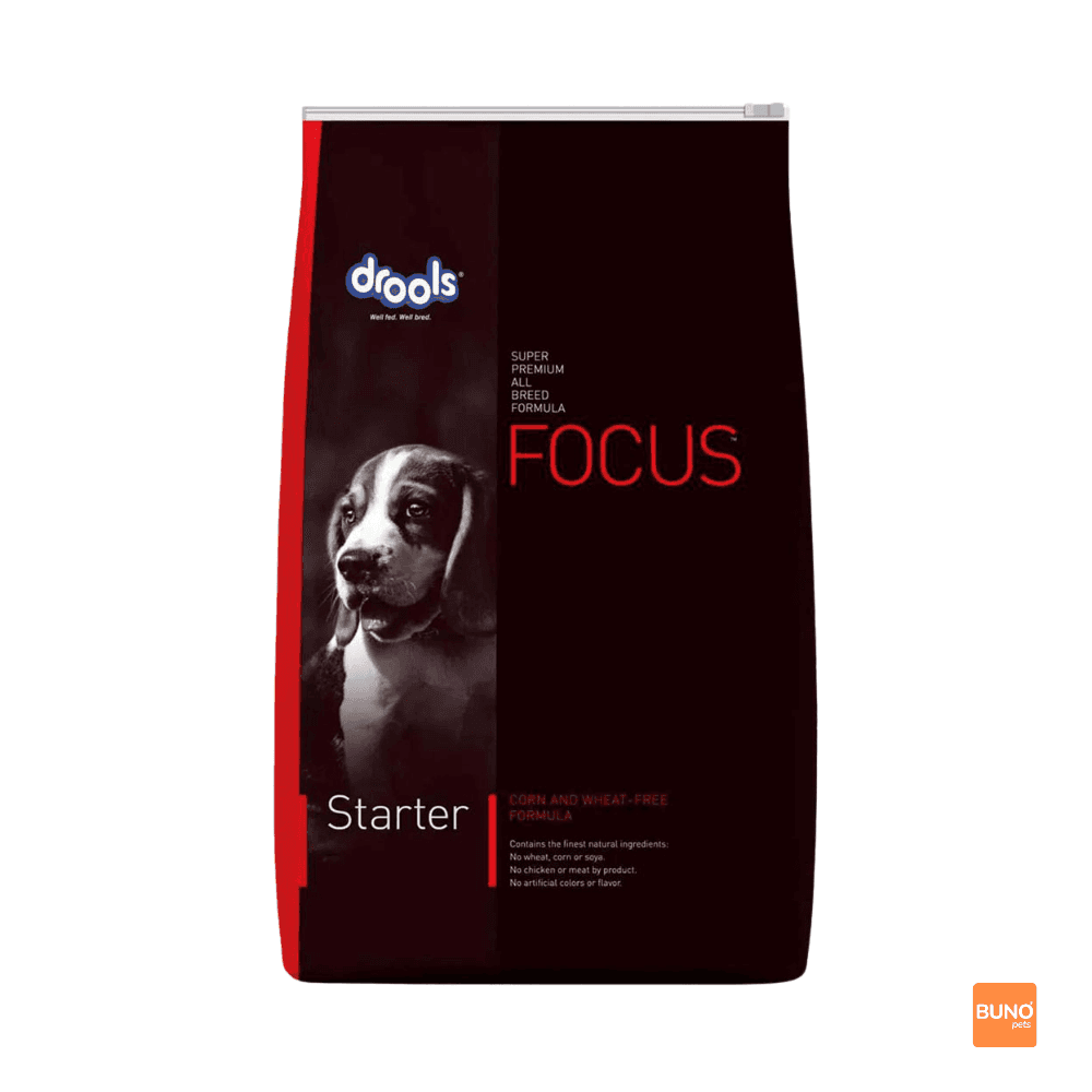 Drools Focus Starter Puppy Food Nepal 1.2Kg 4Kg 15Kg | Super Premium Grain Free Dog Food Kathmandu