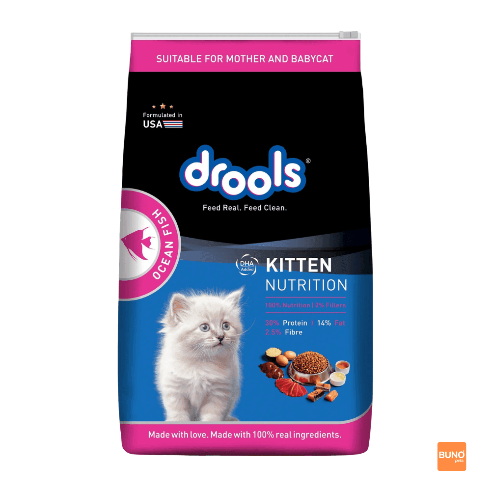 Drools Kitten Food Nepal 400g 1.2Kg 3Kg 7Kg Ocean Fish | High Protein Cat Food Kathmandu