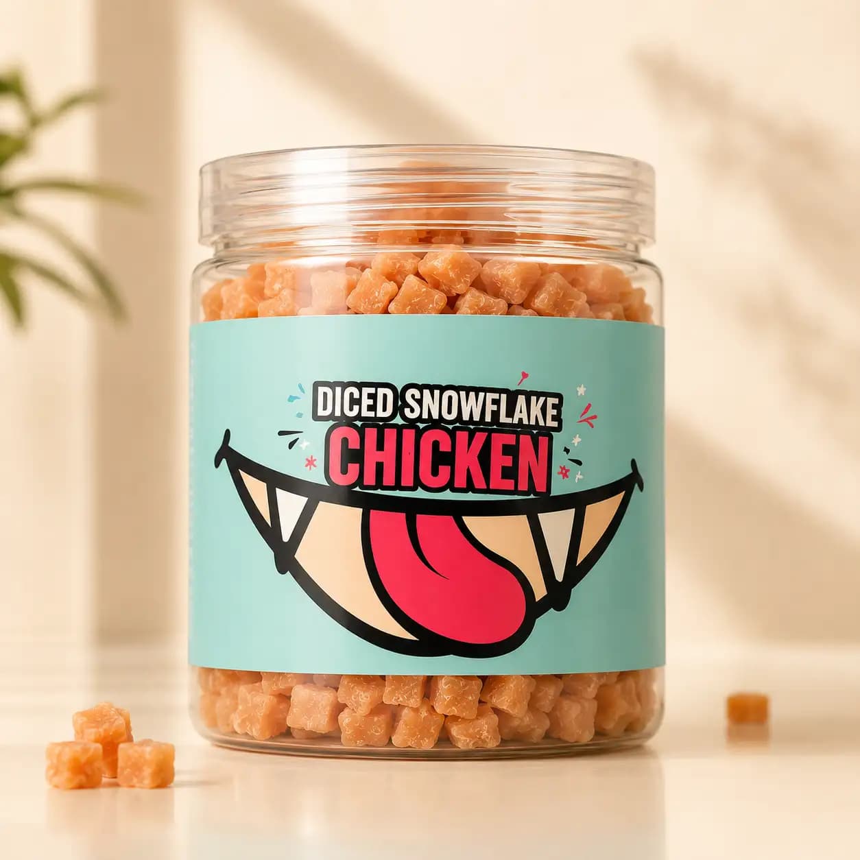 Diced Chicken Pet Treats – Soft Protein-Rich Training Snacks